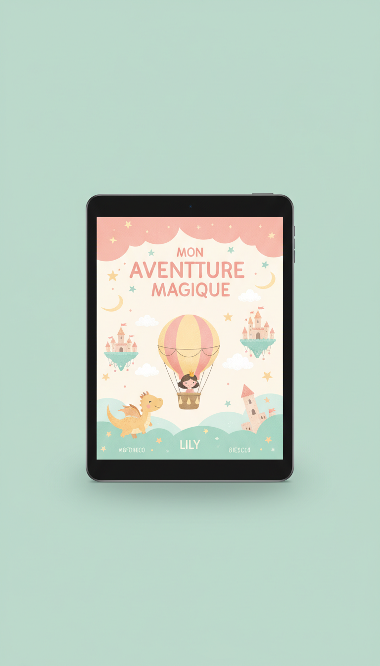 Ebook personnalisé aventures magiques